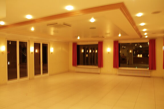 Gastraum leergeräumt für den Refresh Ende 2011